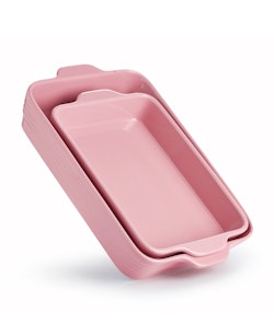 Snyggt set om 2 ugnsformar från Jernverket - Glossy Pink