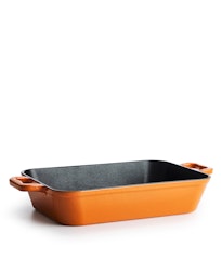 Jernverket Ugnsform i Gjutjärn 40cm - Orange