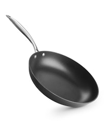 Stekpanna i Gjutjärn med keramisk beläggning från Jernverket 28cm - Svart