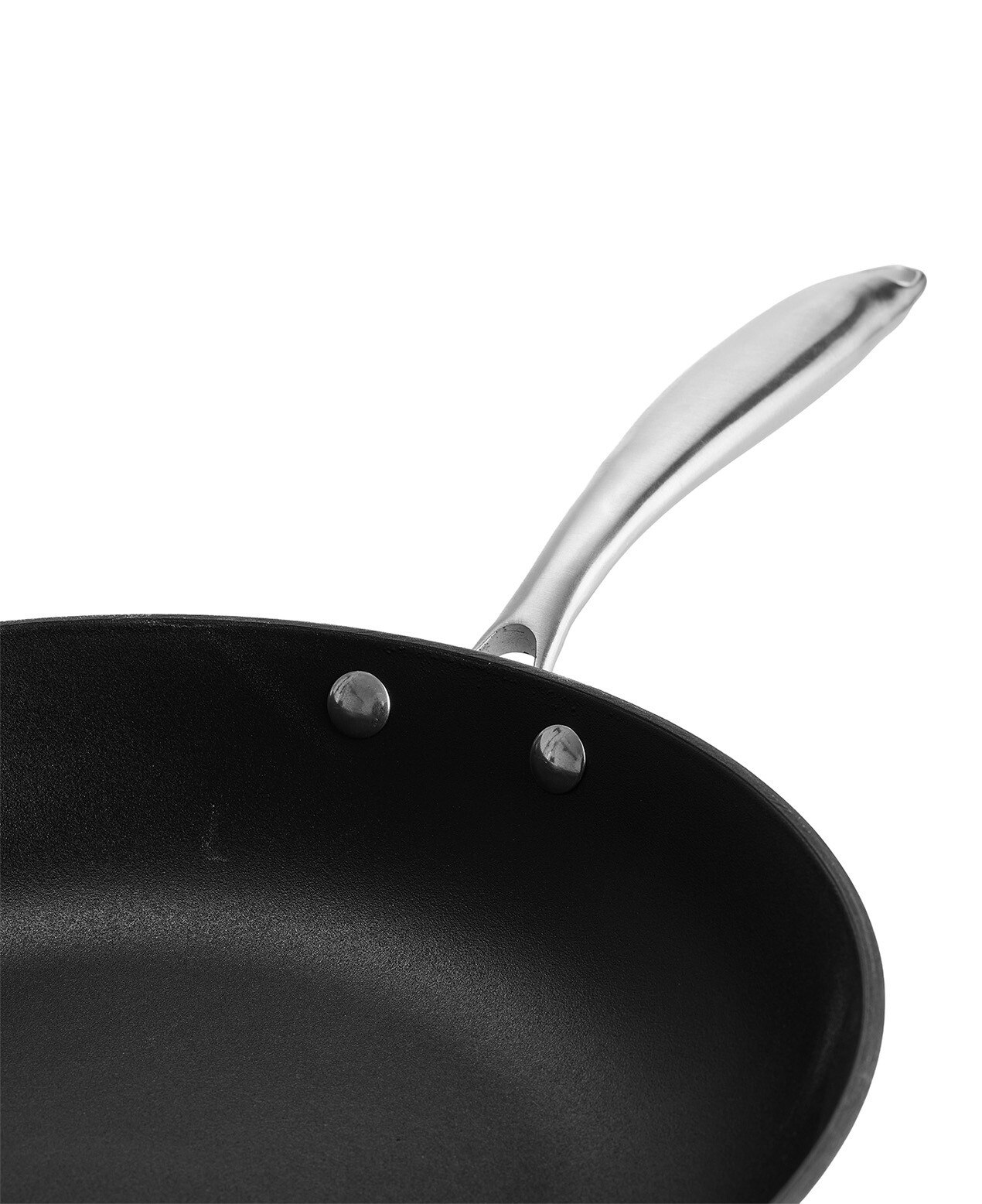 Stekpanna i Gjutjärn med keramisk beläggning från Jernverket 28cm - Svart