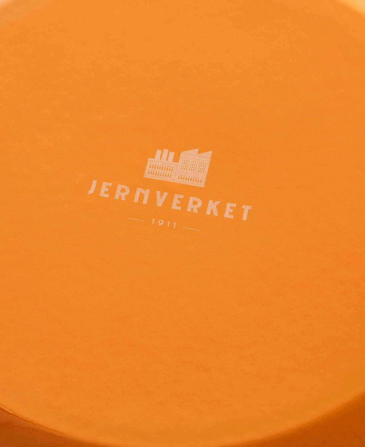 Stekpanna i Gjutjärn med keramisk beläggning från Jernverket 28cm - Orange