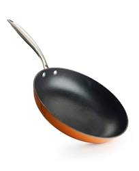 Stekpanna i Gjutjärn med keramisk beläggning från Jernverket 28cm - Orange