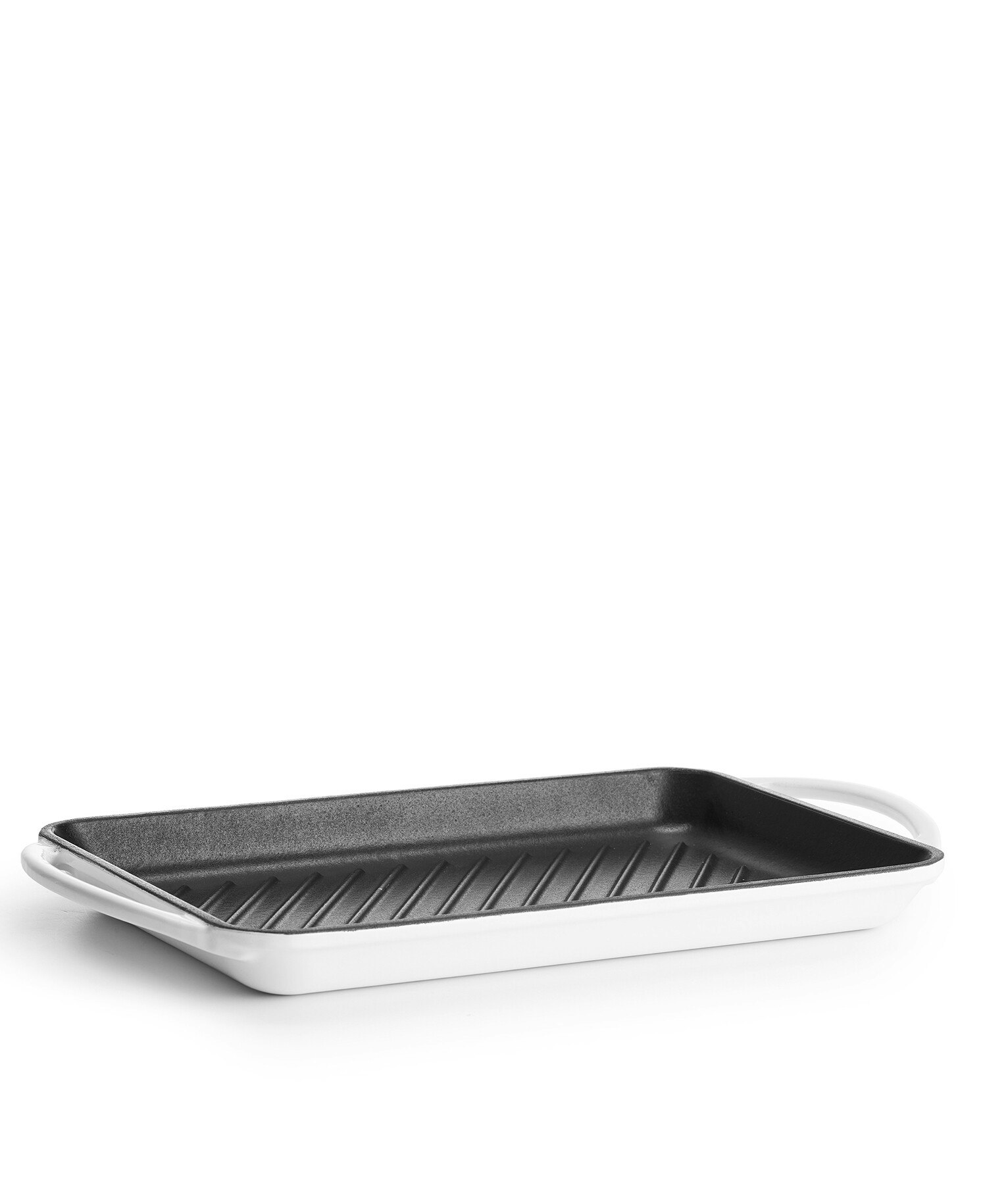 Jernverket Grillbricka i Gjutjärn 33 cm - Vit