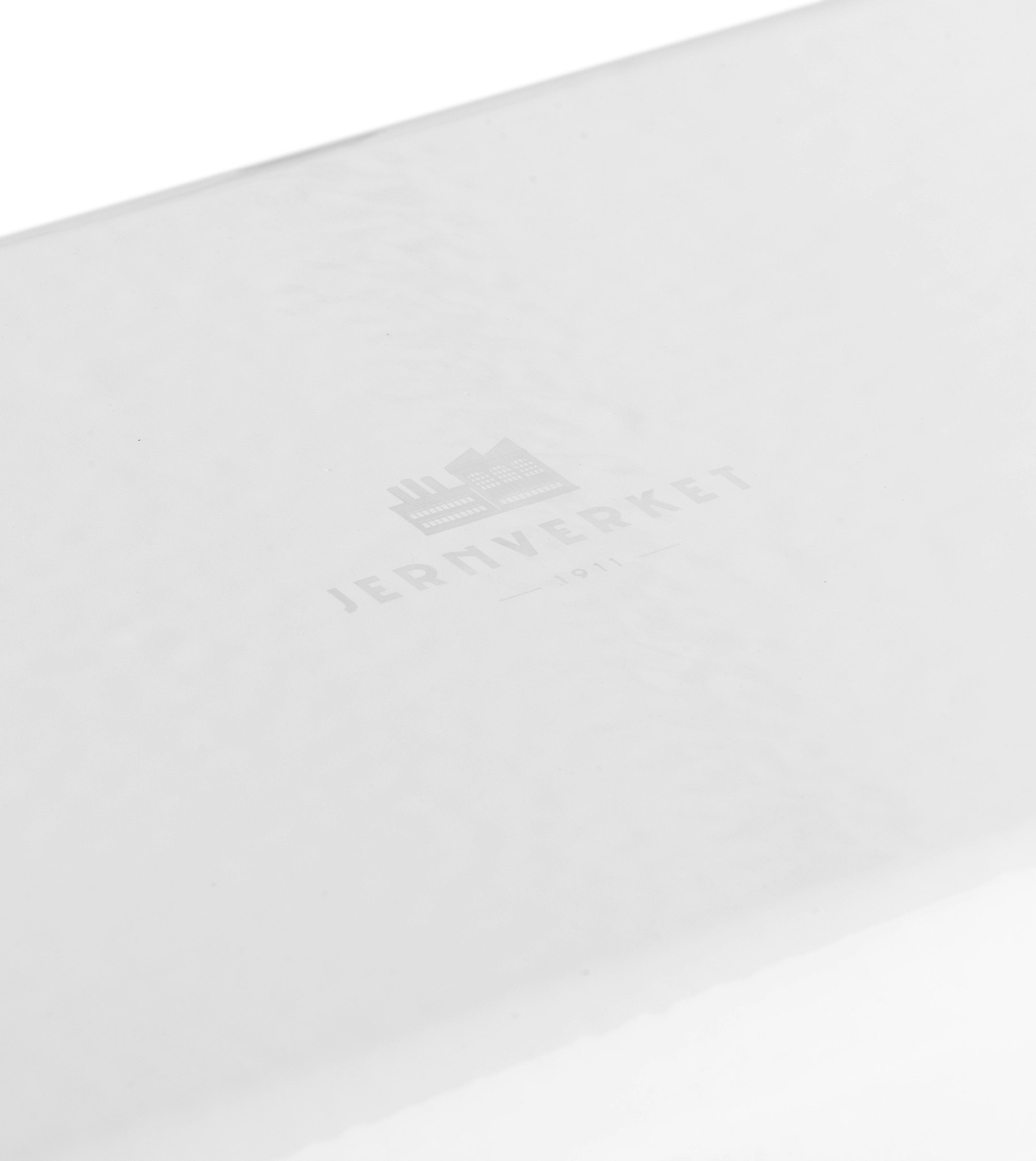 Jernverket Grillbricka i Gjutjärn 33 cm - Vit