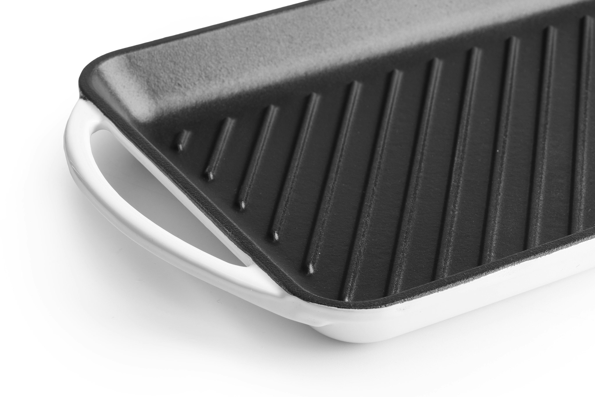 Jernverket Grillbricka i Gjutjärn 33 cm - Vit