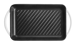 Jernverket Grillbricka i Gjutjärn 33 cm - Vit