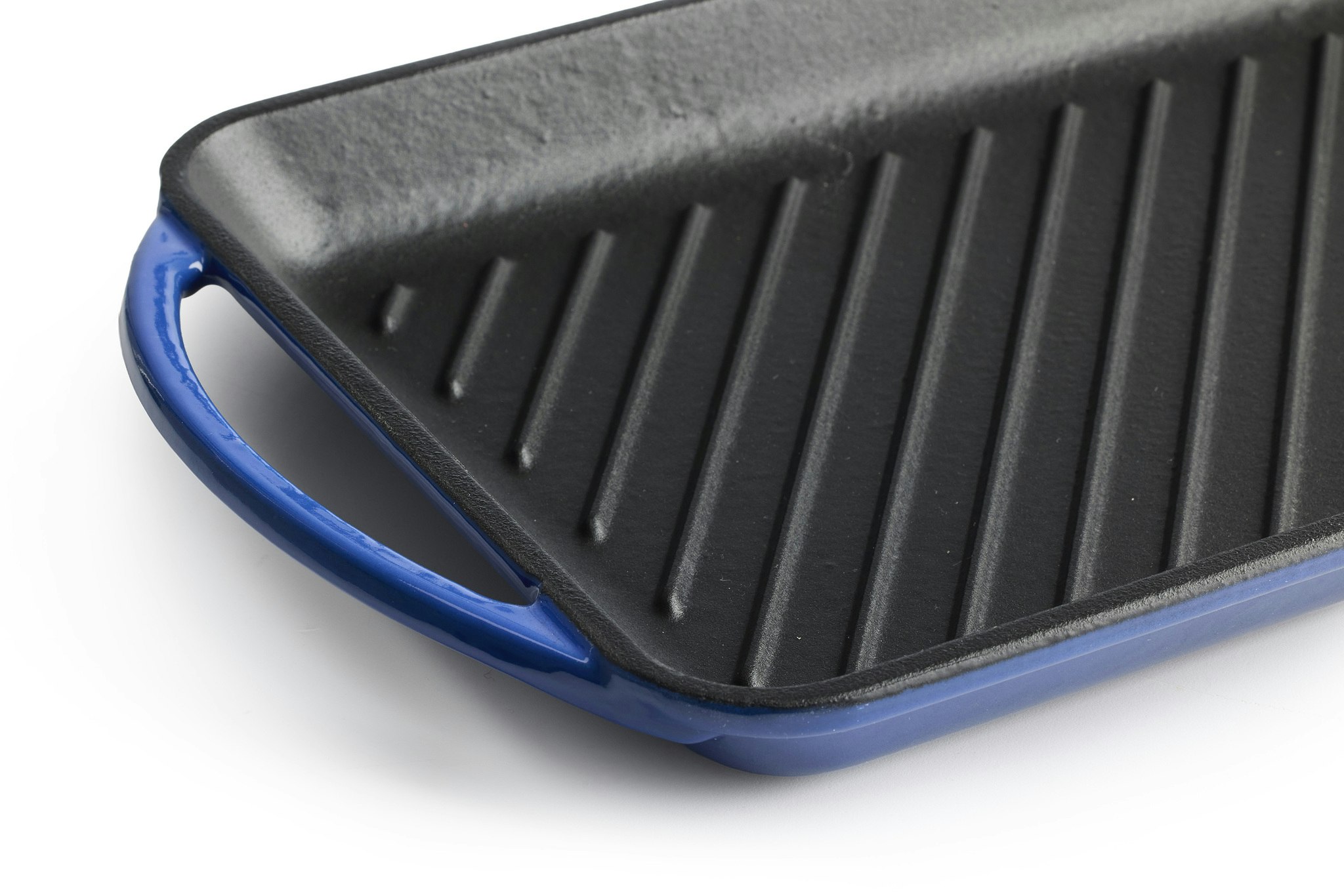 Jernverket Grillbricka i Gjutjärn 33cm - Blå