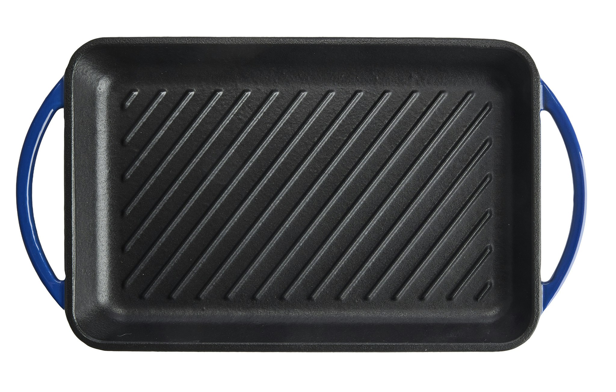 Jernverket Grillbricka i Gjutjärn 33cm - Blå