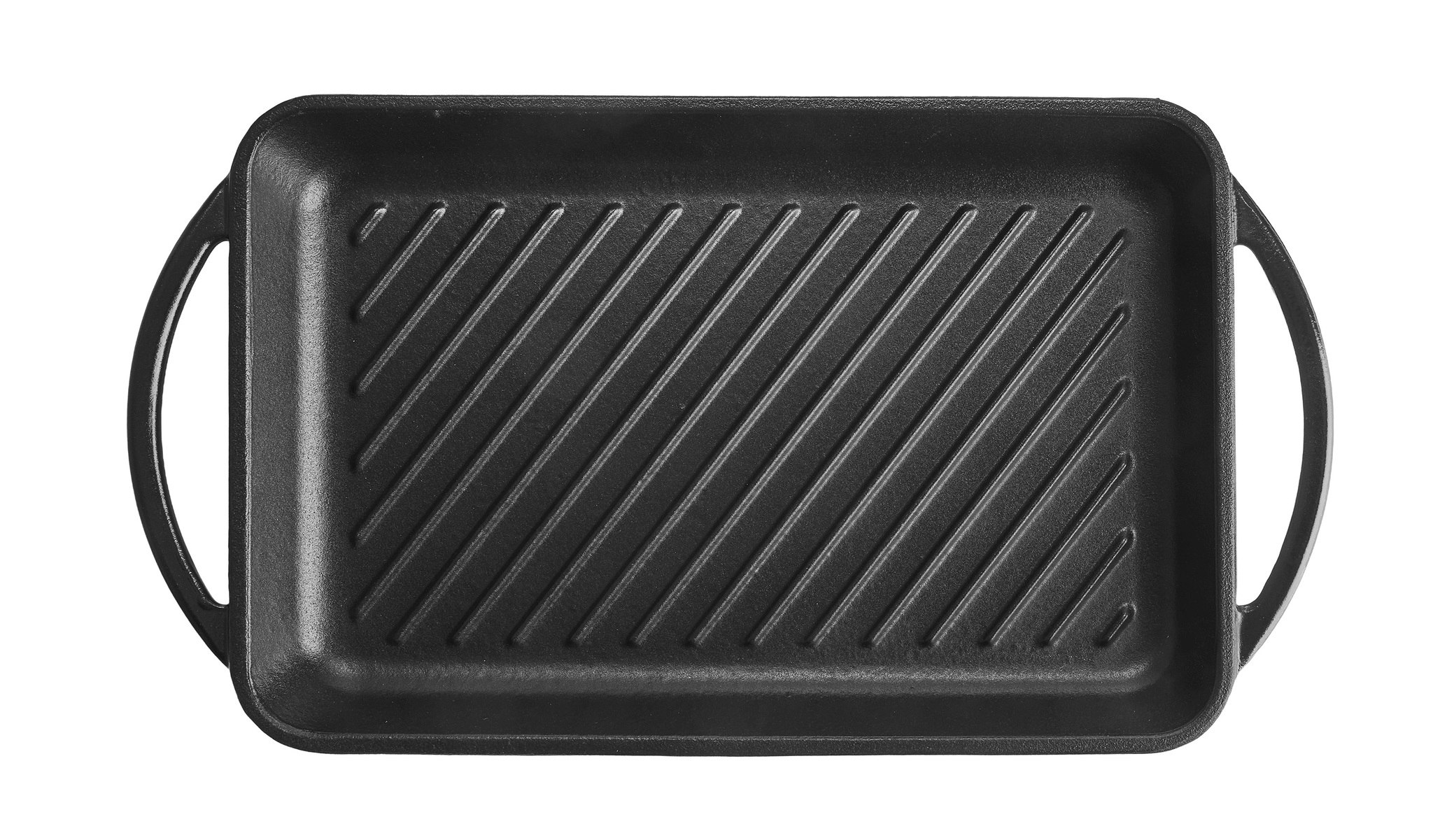 Jernverket Grillbricka i Gjutjärn 33cm - Svart