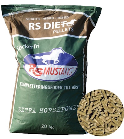 RS Mustang Diet Pellets - 20 kg
