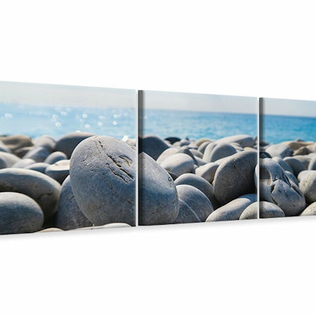 Ljuddämpande tavla -  Beach stones
