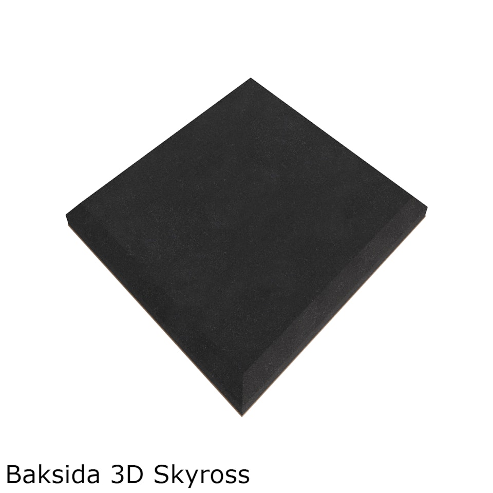 Ljudabsorbent till vägg - 3D Skyross 50x50cm