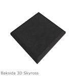 Ljudabsorbent till vägg - 3D Skyross 50x50cm