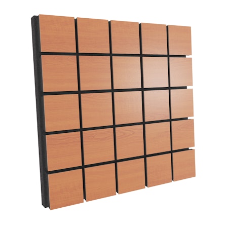 Ljudabsorbent till vägg - 3D Grid 50x50cm