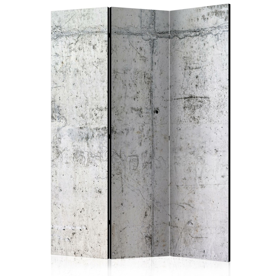 Rumsavdelare 3-delad (135x172cm) - Concrete Wall