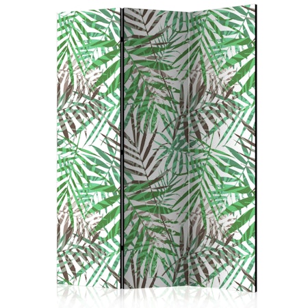 Rumsavdelare 3-delad (135x172cm) - Wild Leaves