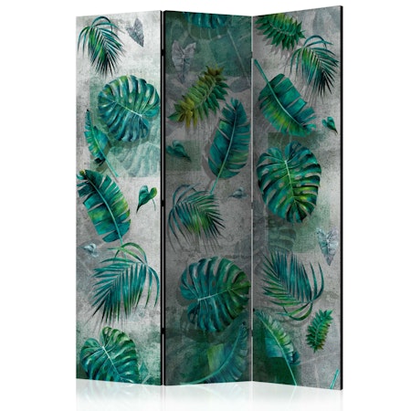 Rumsavdelare 3-delad (135x172cm) - Modernist Jungle