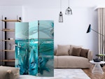 Rumsavdelare 3-delad (135x172cm) - Turquoise Idyll
