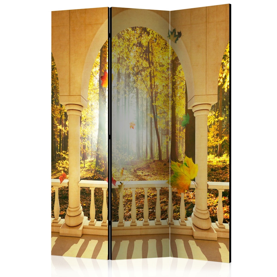 Rumsavdelare 3-delad (135x172cm) - Dream About Autumnal Forest
