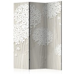 Rumsavdelare 3-delad (135x172cm) - Paper Dandelions