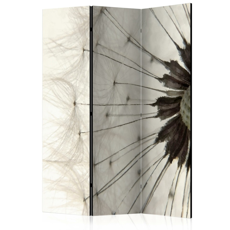 Rumsavdelare 3-delad (135x172cm) - White Dandelion