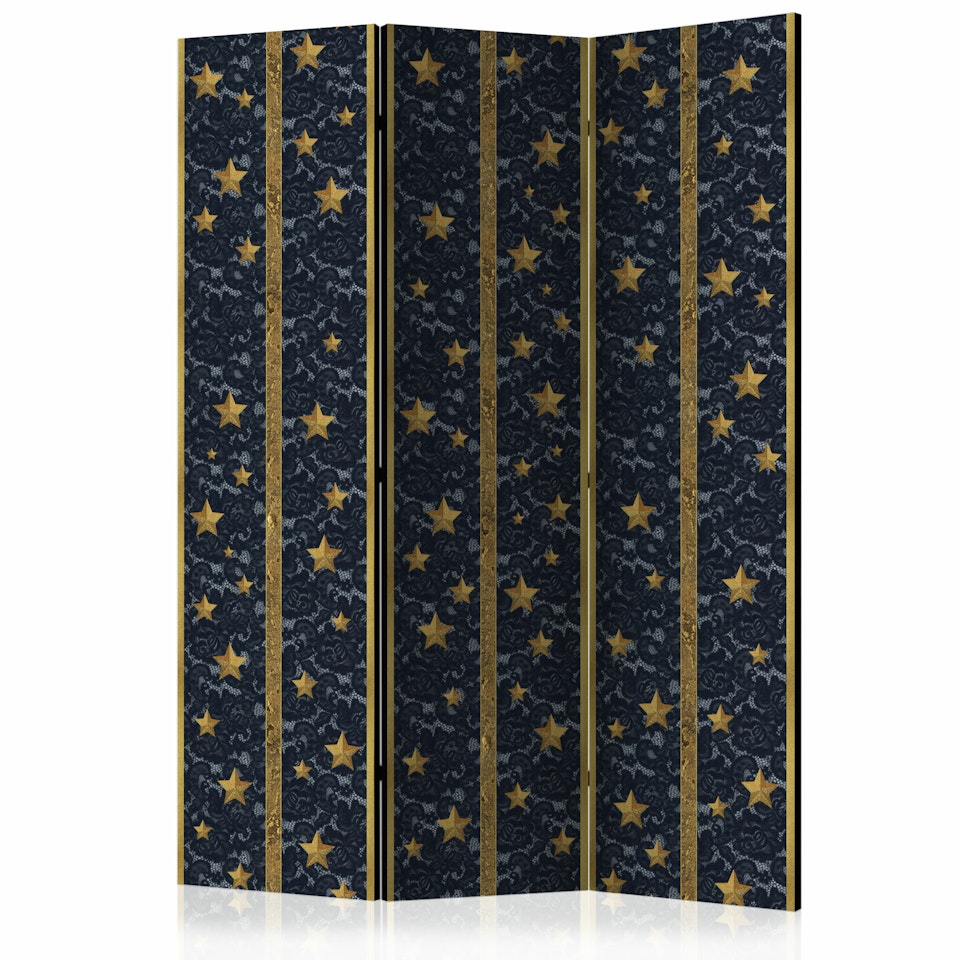 Rumsavdelare 3-delad (135x172cm) - Lace Constellation