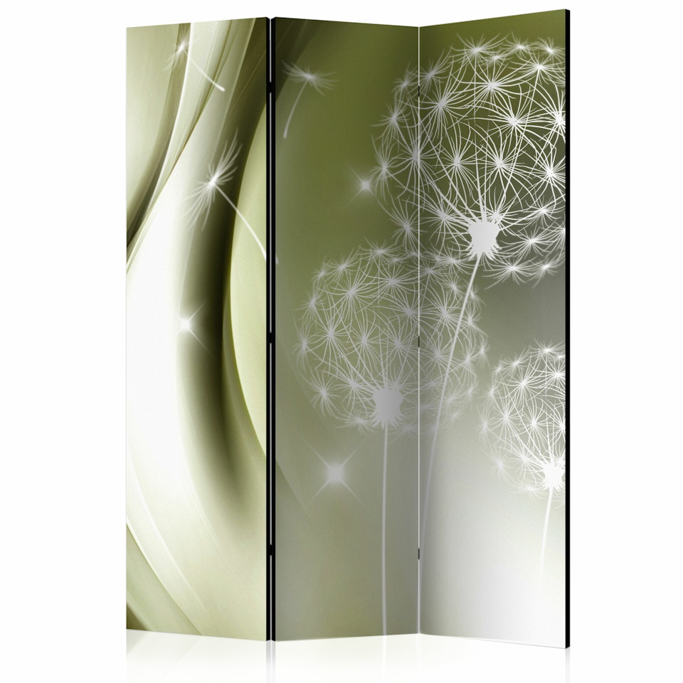 Rumsavdelare 3-delad (135x172cm) - Green Gentleness