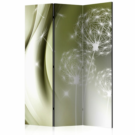 Rumsavdelare 3-delad (135x172cm) - Green Gentleness