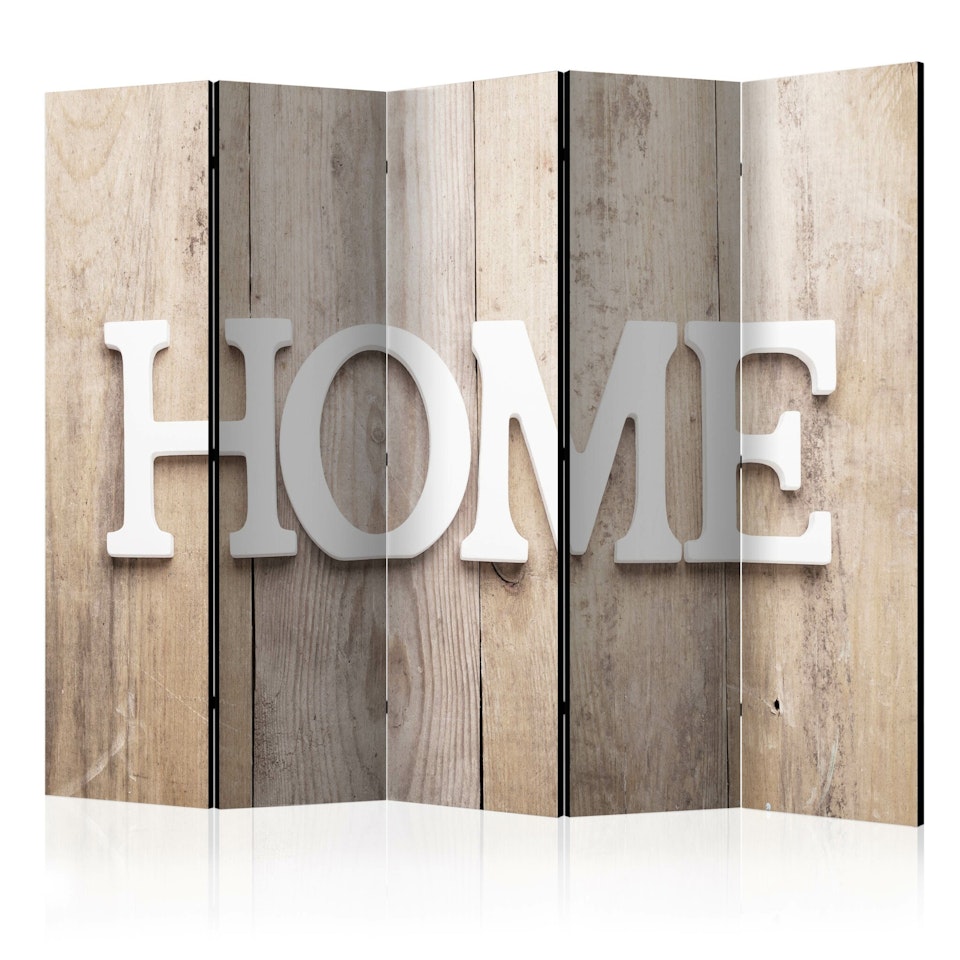 Rumsavdelare 5-delad (225x172) - Home on wooden boards