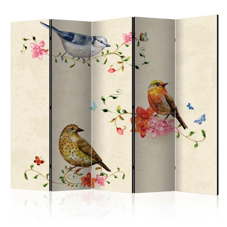 Rumsavdelare 5-delad (225x172) - Bird Song