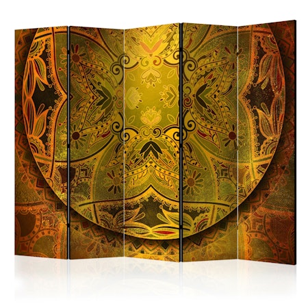 Rumsavdelare 5-delad (225x172) - Mandala: Golden Power