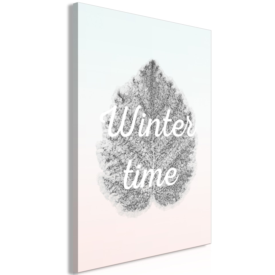 Ljuddämpande Tavla - Winter Time (1 Part) Vertical