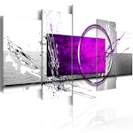 Ljuddämpande Tavla - Purple Expression