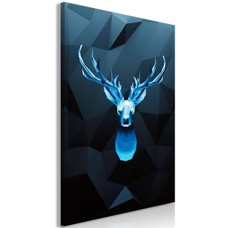 Ljuddämpande Tavla - Ice Deer (1 Part) Vertical