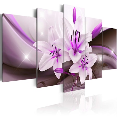 Ljuddämpande Tavla - Violet Desert Lily