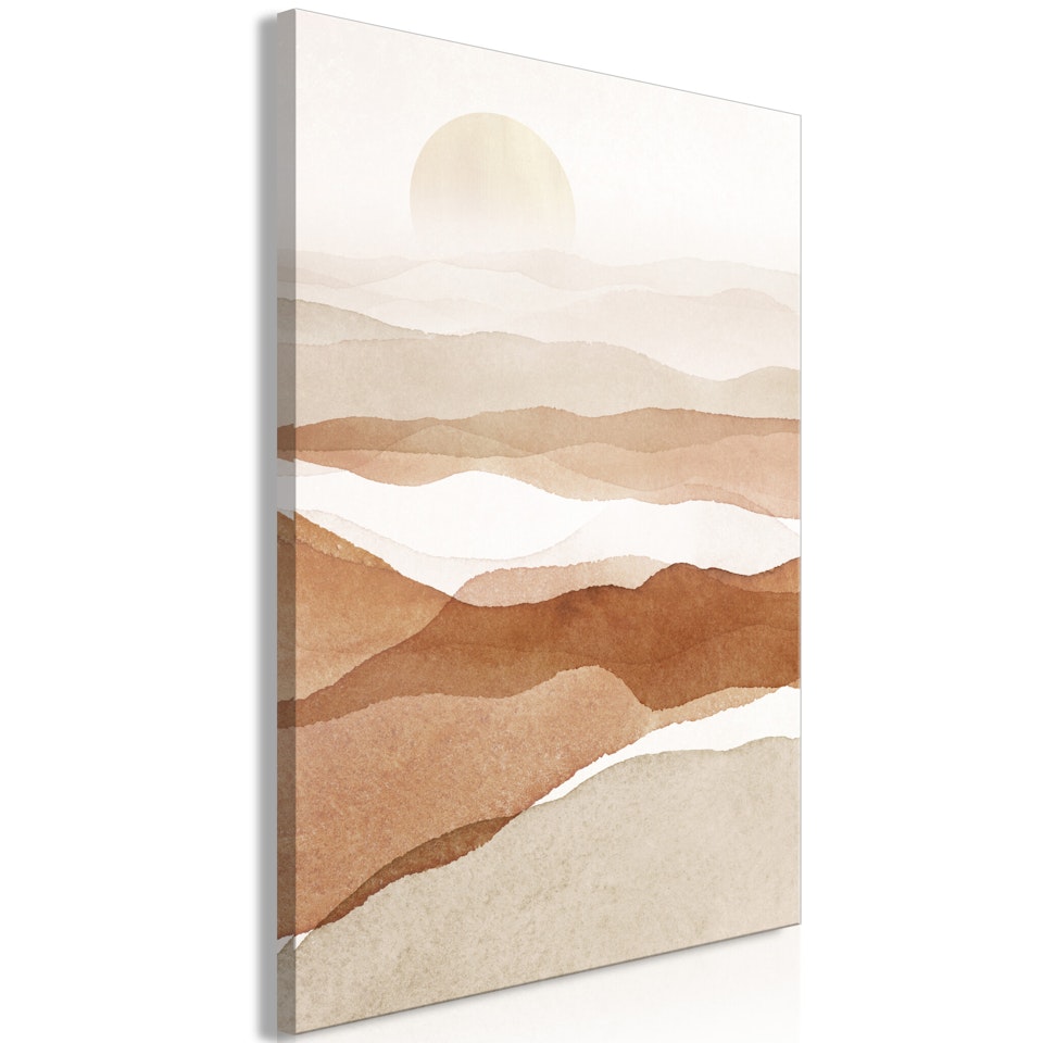Ljuddämpande Tavla - Desert Lightness (1 Part) Vertical