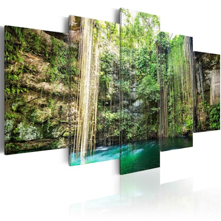 Ljuddämpande Tavla - Waterfall of Trees