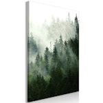 Ljuddämpande Tavla - Coniferous Forest (1 Part) Vertical