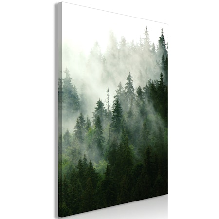 Ljuddämpande Tavla - Coniferous Forest (1 Part) Vertical