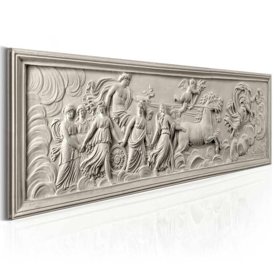 Ljuddämpande Tavla - Relief: Apollo and Muses