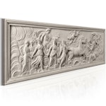 Ljuddämpande Tavla - Relief: Apollo and Muses
