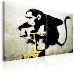 Ljuddämpande Tavla - Monkey Detonator by Banksy