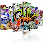 Ljuddämpande Tavla - Artistic Graffiti