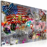 Ljuddämpande Tavla - American Graffiti