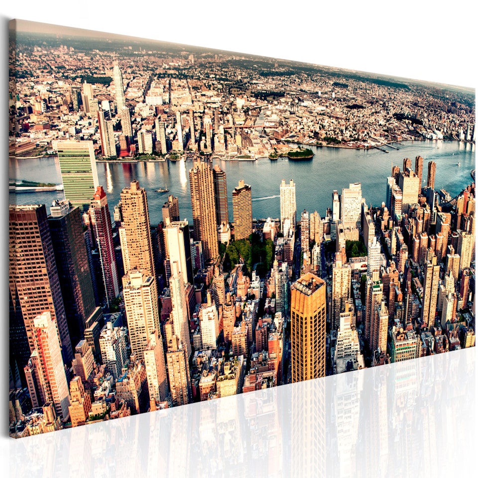 Ljuddämpande Tavla - Panorama of New York