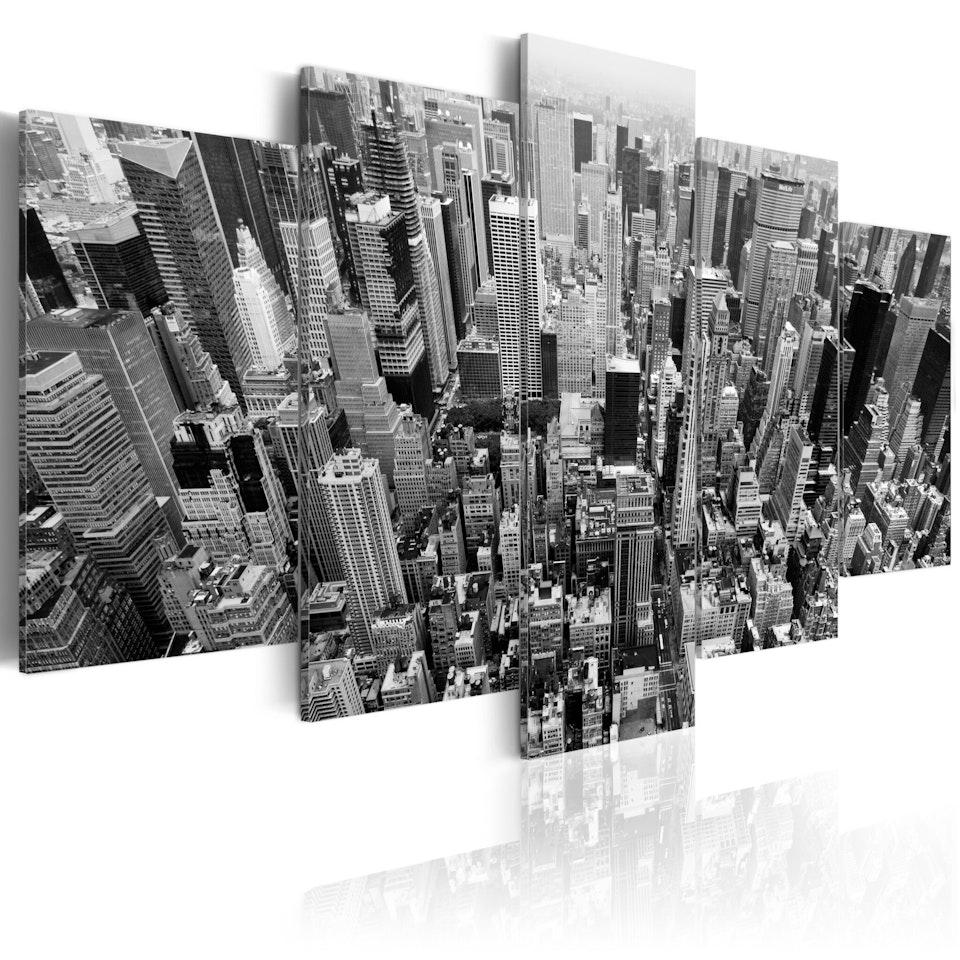 Ljuddämpande Tavla - Skyscrapers in New York