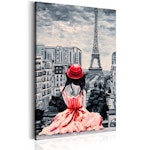 Ljuddämpande Tavla - Romantic Paris