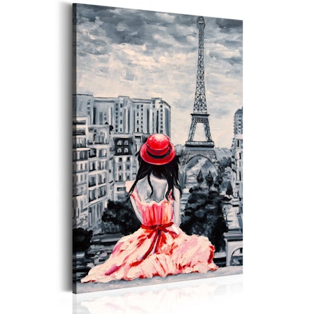 Ljuddämpande Tavla - Romantic Paris