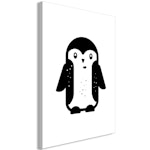 Ljuddämpande Tavla - Funny Penguin (1 Part) Vertical