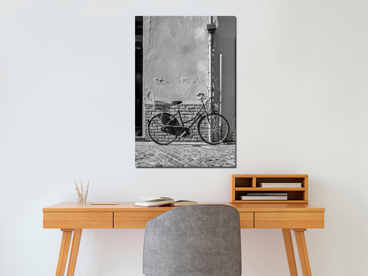Ljuddämpande Tavla - Old Italian Bicycle (1 Part) Vertical